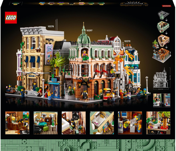 LEGO Icons 10297 Hotel butikowy - 1266902 - zdjęcie 3